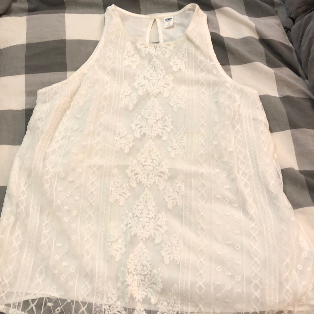 Lace old navy tank